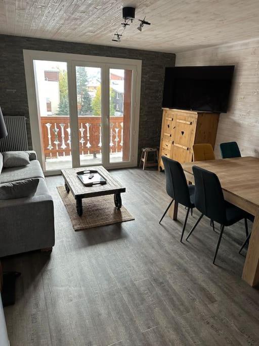 Апартаменти Au Myosotis, Cosy Au Pied Des Pistes Avec Vue Et Coeur De Station Ле-дез-Альп Екстер'єр фото